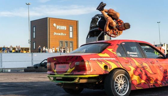 Шоу каскадёров «Русский форсаж», Нагорный